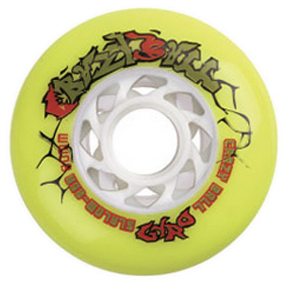 GYRO Crazy Ball inline skate wheel 85A 72mm 76mm white